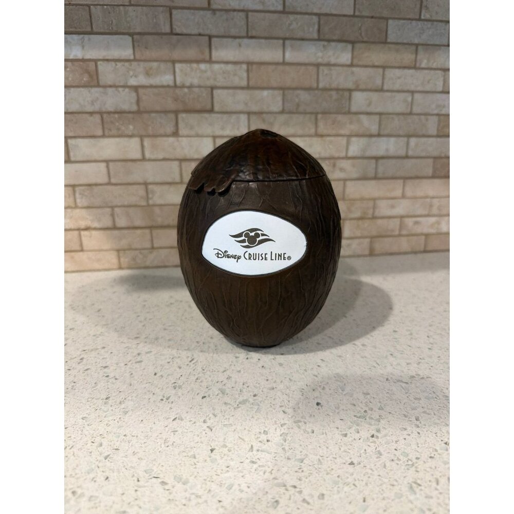 Disney Cruise Line Castaway Cay Coconut Souvenir Drink Cup